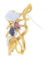 Spilla Annamaria Cammilli Donna in Oro Pietre dure CSP0101K - CSP0101K